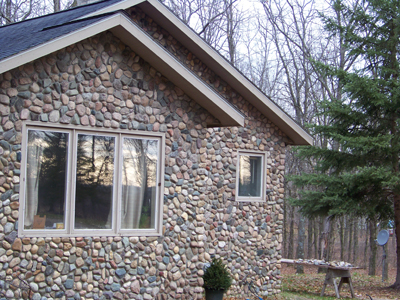 stone veneer house